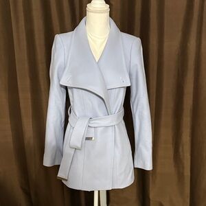 Ted Baker Light Blue Women's Trench Coat